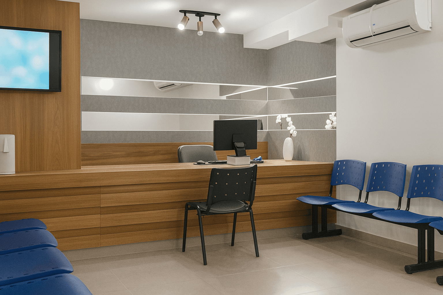 Recepção da Saúde Med